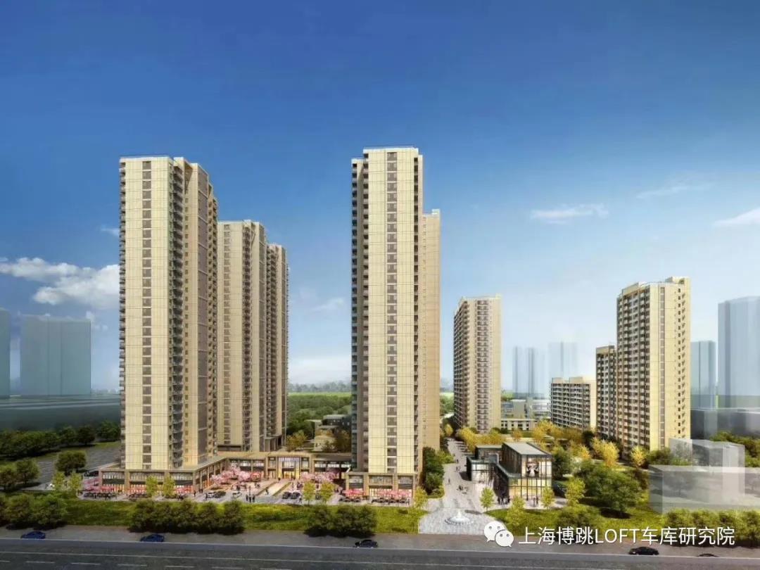 辽宁采用了LOFT车库武汉当代集团春风十里项目现已结构封顶！